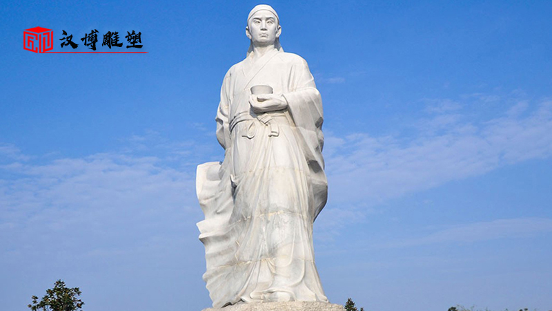 歷史名人雕像_人物雕塑制作_戶(hù)外景觀石雕_人物石雕定制_名人主題石雕