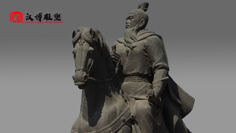 曹操人物雕塑欣賞；領(lǐng)略雕塑的風(fēng)采向歷史人物曹阿瞞致敬