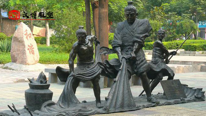  漁民文化主題雕塑講解漁夫的生活與風(fēng)俗