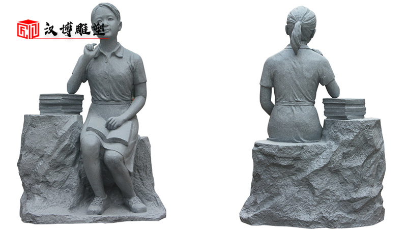 數(shù)百年報(bào)國(guó)志，做世紀(jì)棟梁才—校園文化主題人物石雕像