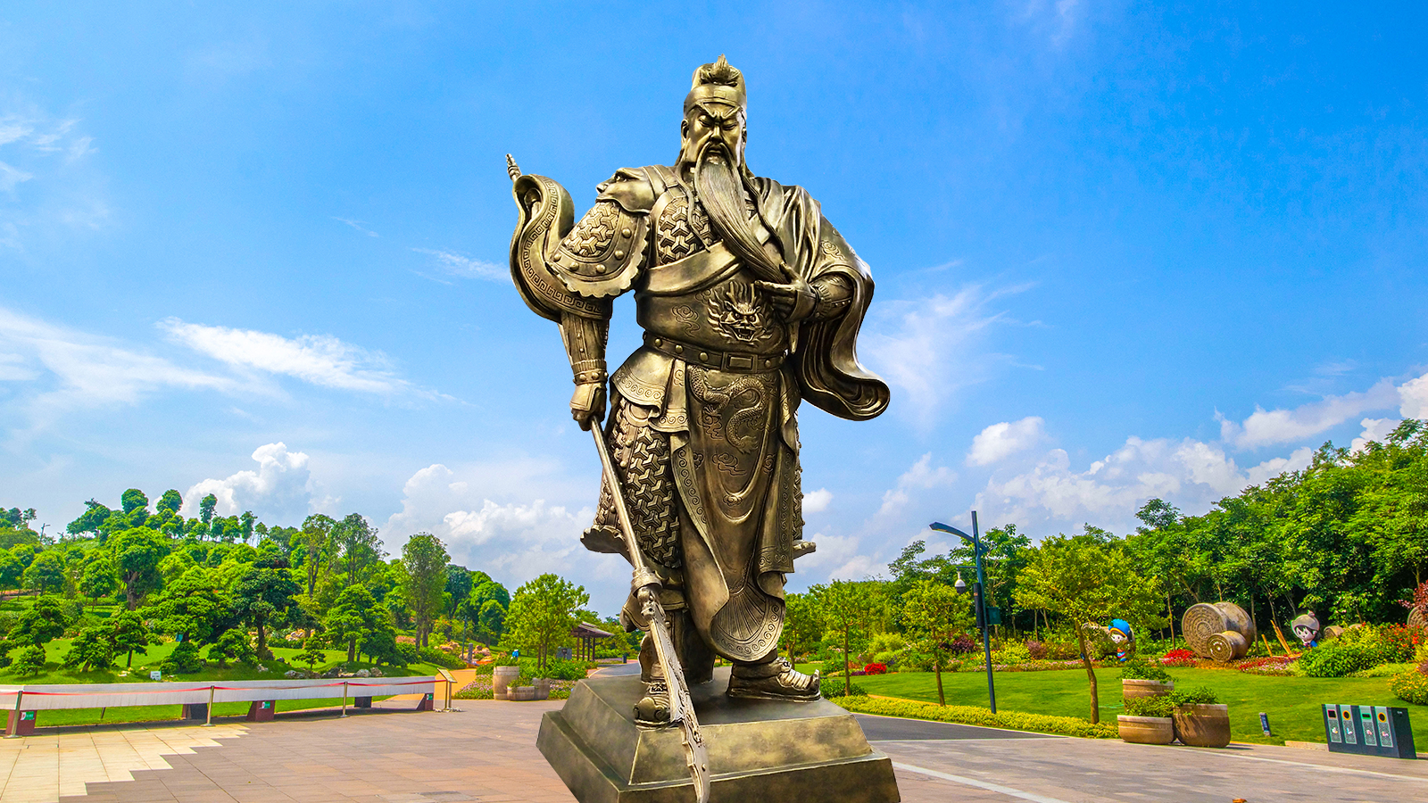 關(guān)羽雕塑，關(guān)羽的簡(jiǎn)介和歷史故事
