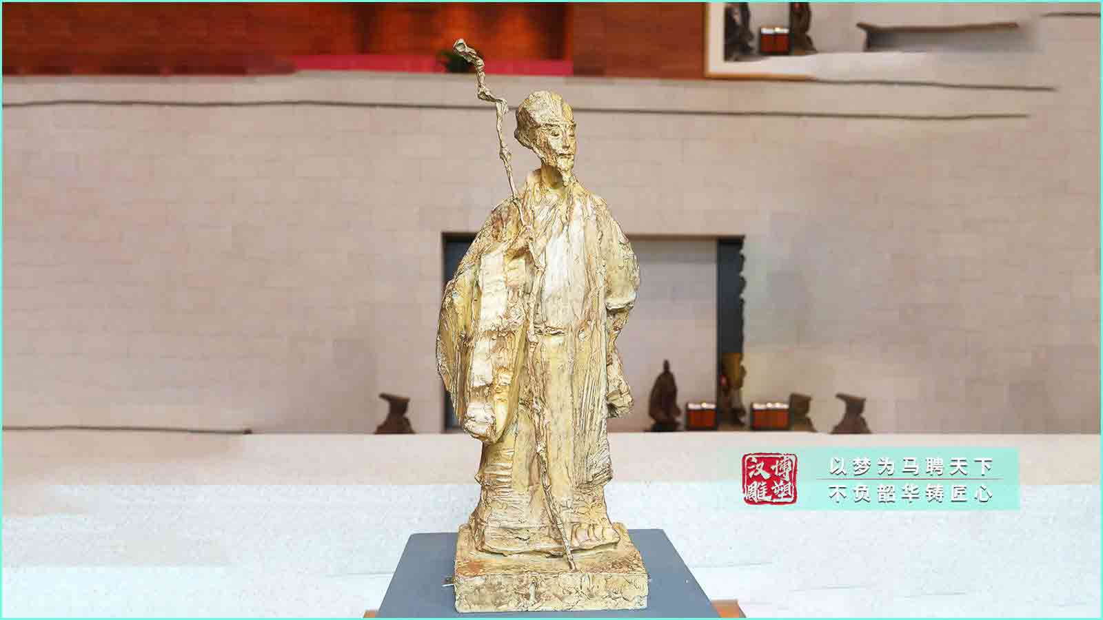 鑄銅蘇東坡人物雕塑,名人紀(jì)念展館故居銅雕,黃銅鑄造定制廠(chǎng)家