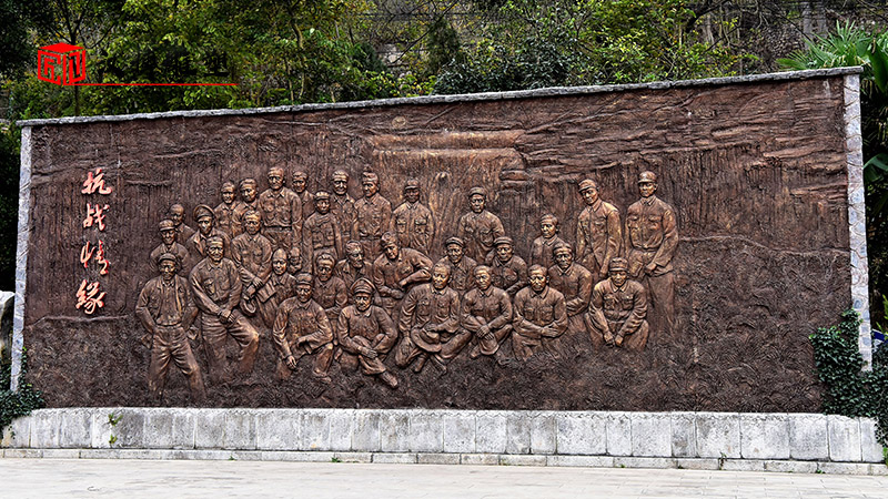 定制浮雕廠家_部隊軍人雕像_大型雕塑制作