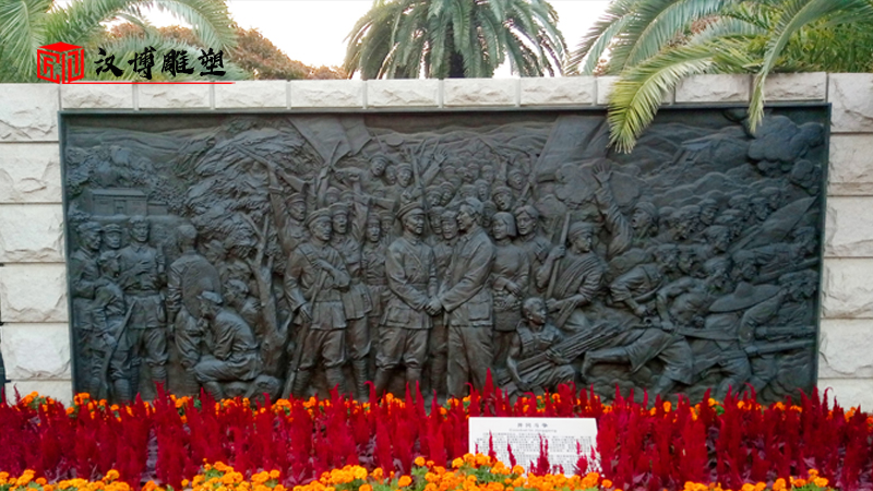 軍隊(duì)雕塑_士兵雕像_雕像訂制