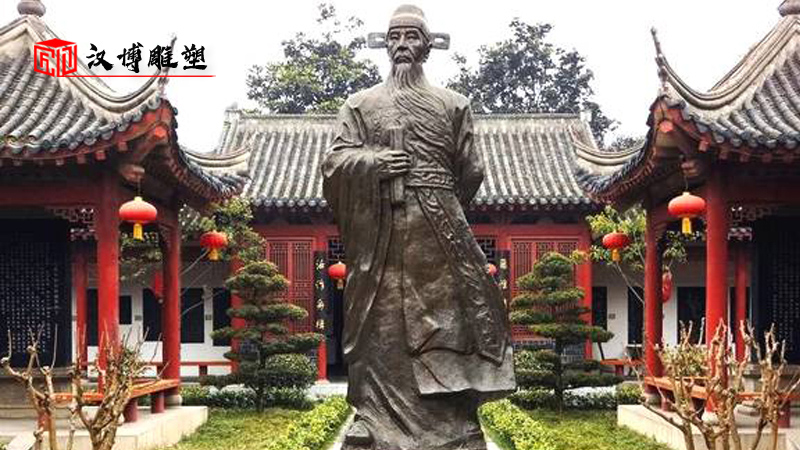 廉政文化雕像_人物鑄銅雕塑_人物雕塑定制
