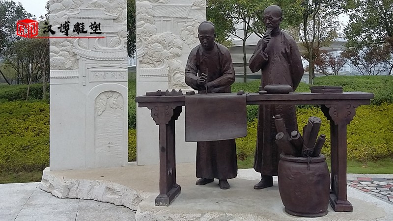 戶外園林雕像_校園雕塑_歷史人物雕像