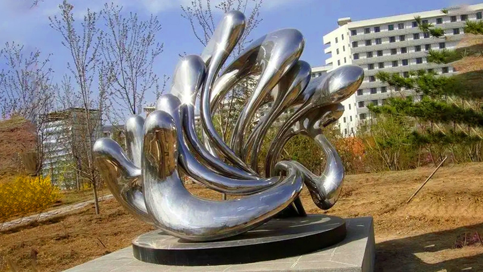 不銹鋼創(chuàng)意雕塑,不銹鋼海浪雕塑,不銹鋼雕塑源頭廠家