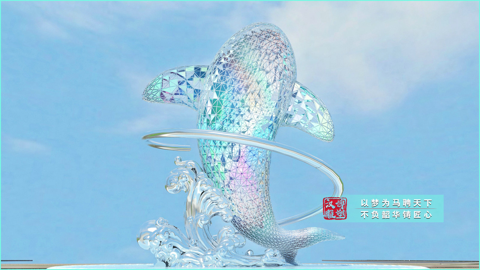 不銹鋼鯨魚雕塑,不銹鋼大型戶外雕塑,商業(yè)雕塑制作工廠