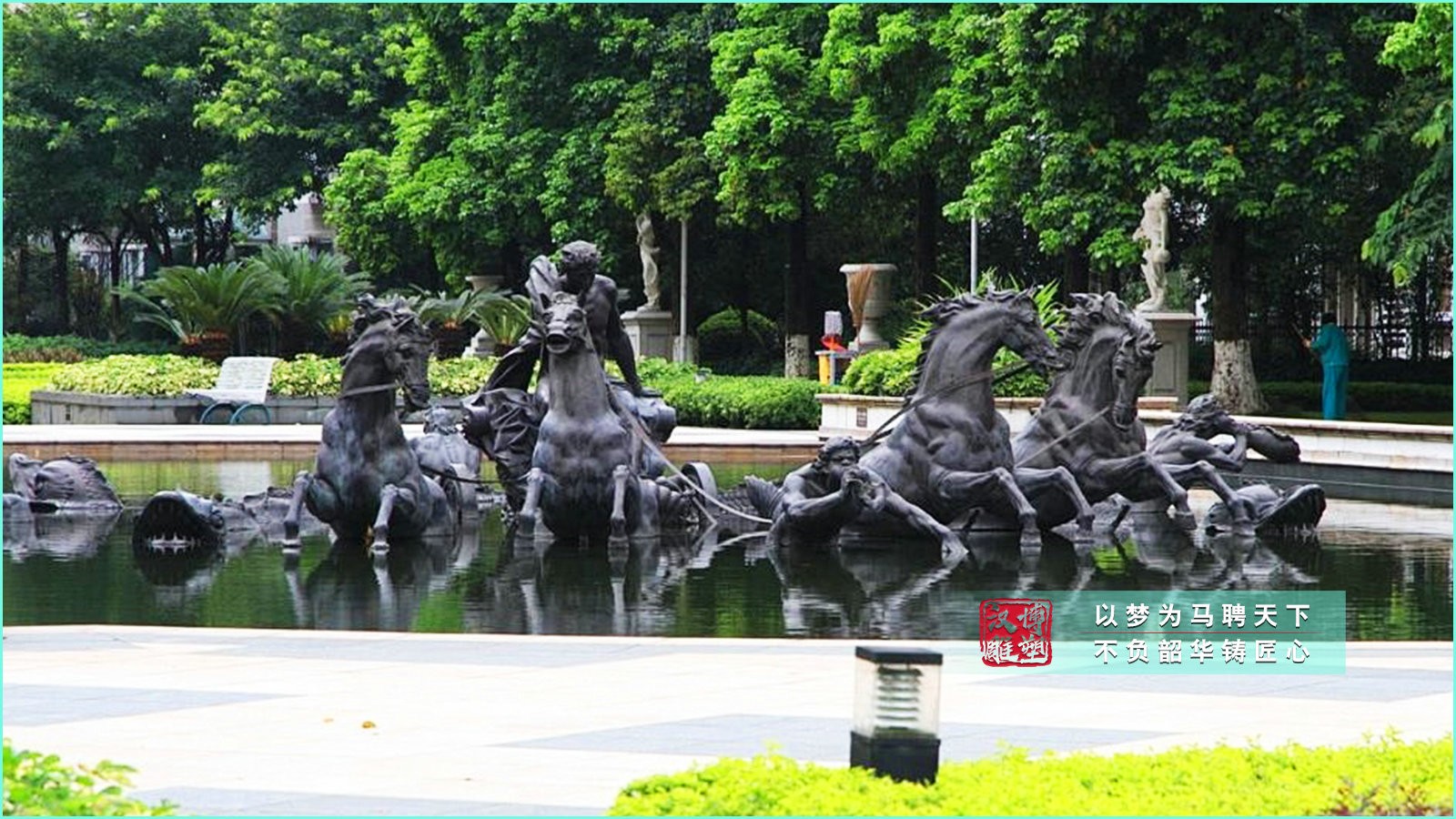 馬銅雕工廠,公園雕塑定制,動(dòng)物雕像加工