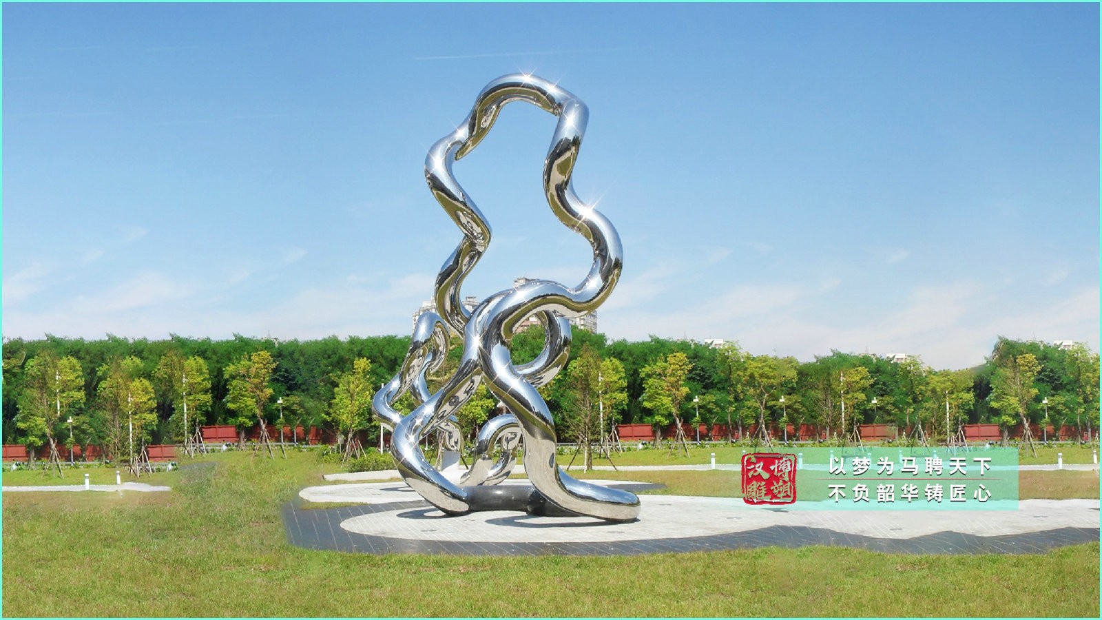 不銹鋼異形雕塑,戶外裝飾擺件,大型藝術(shù)品
