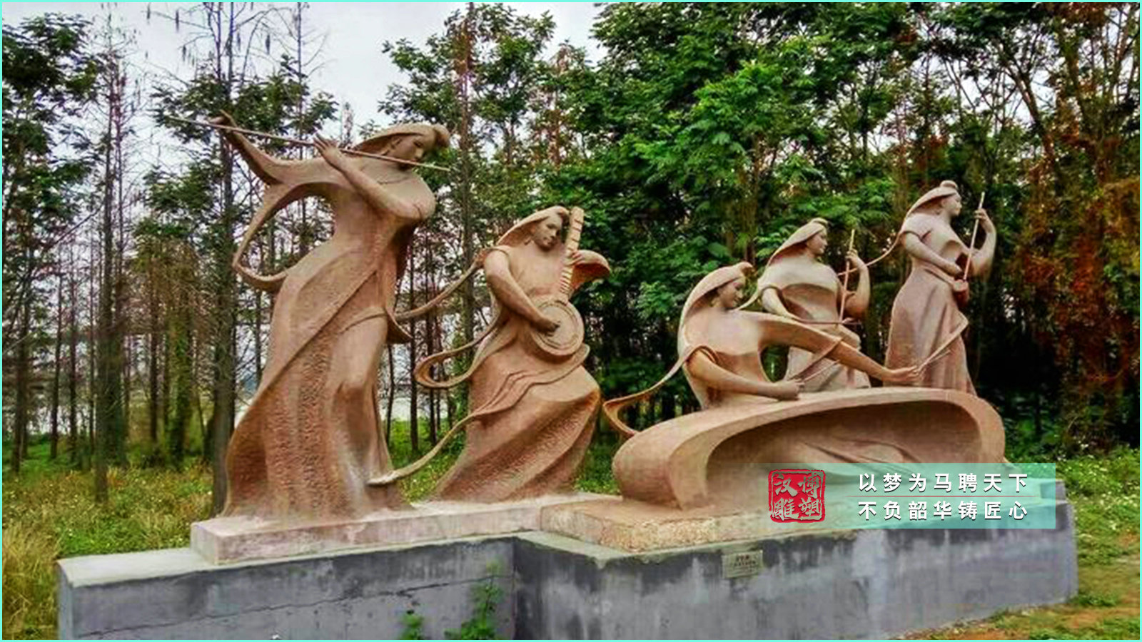 音樂(lè)主題人物銅雕,戶外大型城市廣場(chǎng)園林景觀,銅雕人物源頭工廠