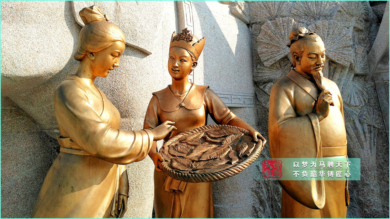 古代民俗少女人物銅雕,戶外廣場公園景區(qū)景觀,鑄銅雕塑廠家定制
