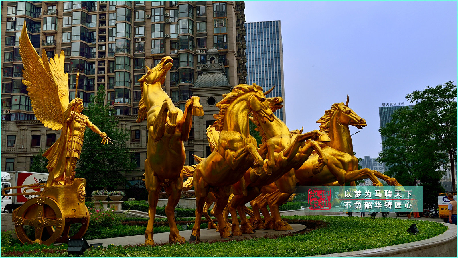 大型歐式馬車西方戰(zhàn)車銅雕,廣場公園城市園林景觀,鑄銅雕塑源頭工廠