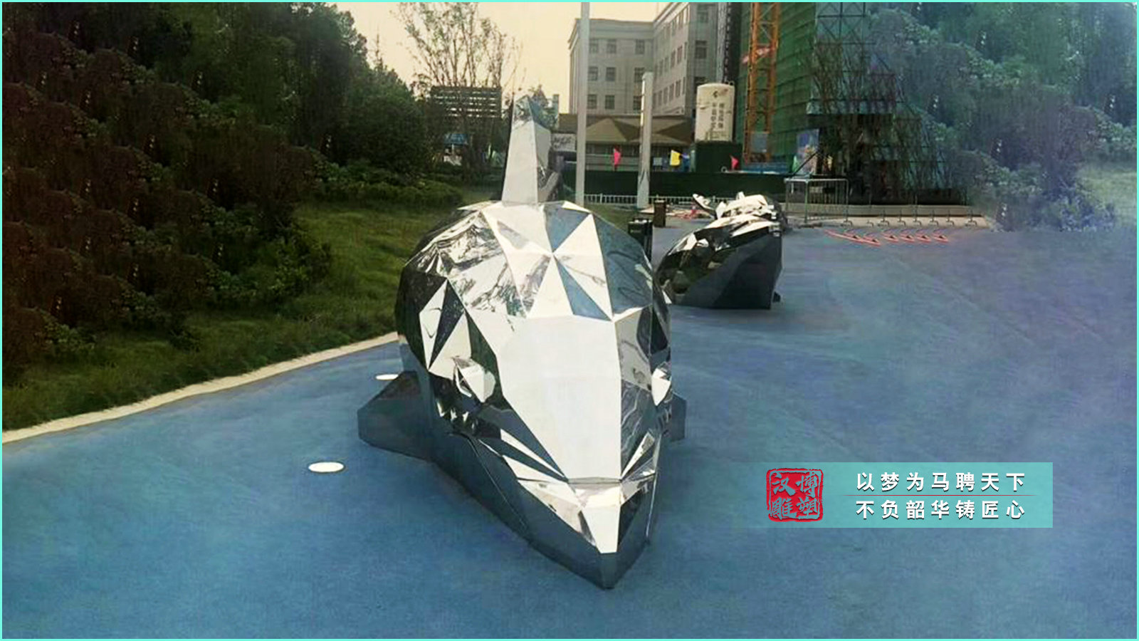 園林公園雕塑,動物雕塑制作,不銹鋼創(chuàng)意雕塑