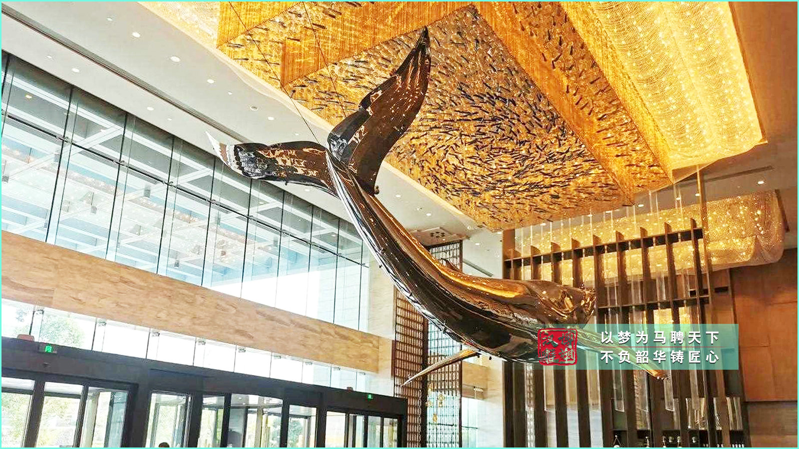 景觀藝術(shù)雕塑,不銹鋼鏡面鯨魚雕塑,園林景觀塑像