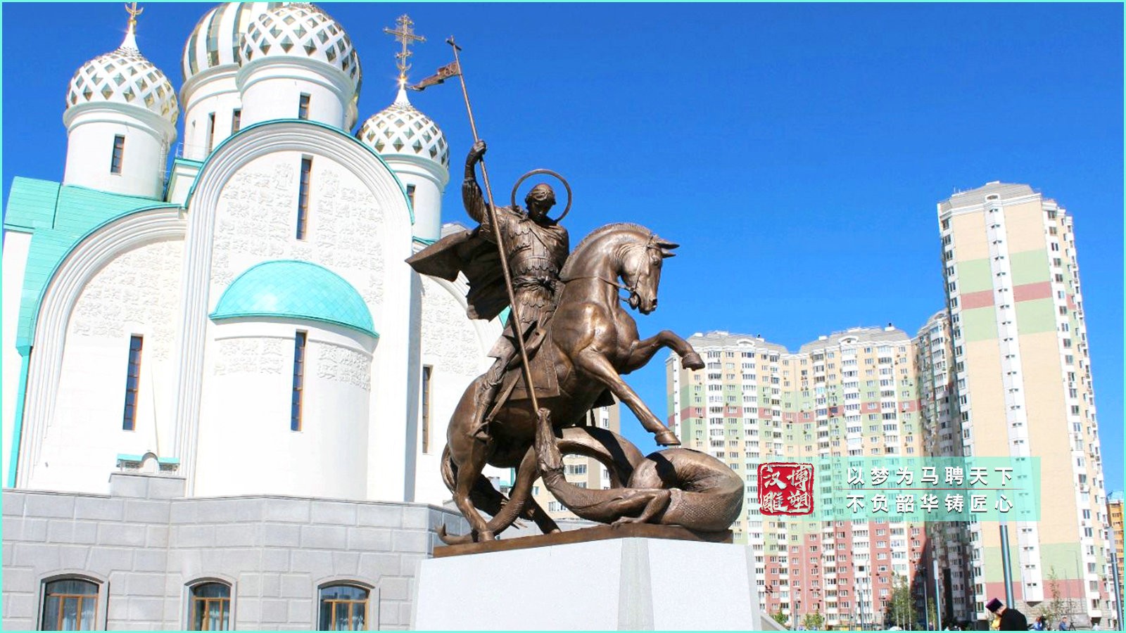 鑄銅歐式主題西方騎士雕塑,大型歐式別墅酒店景觀,銅雕加工源頭工廠