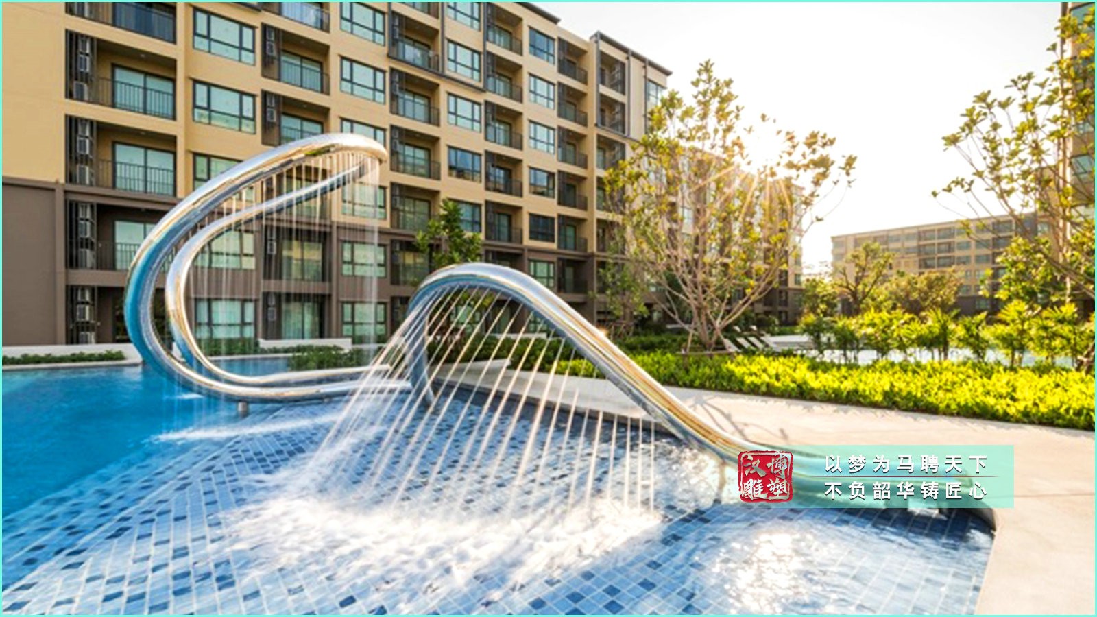 售樓部雕塑,城市景觀塑像,園林景觀塑像