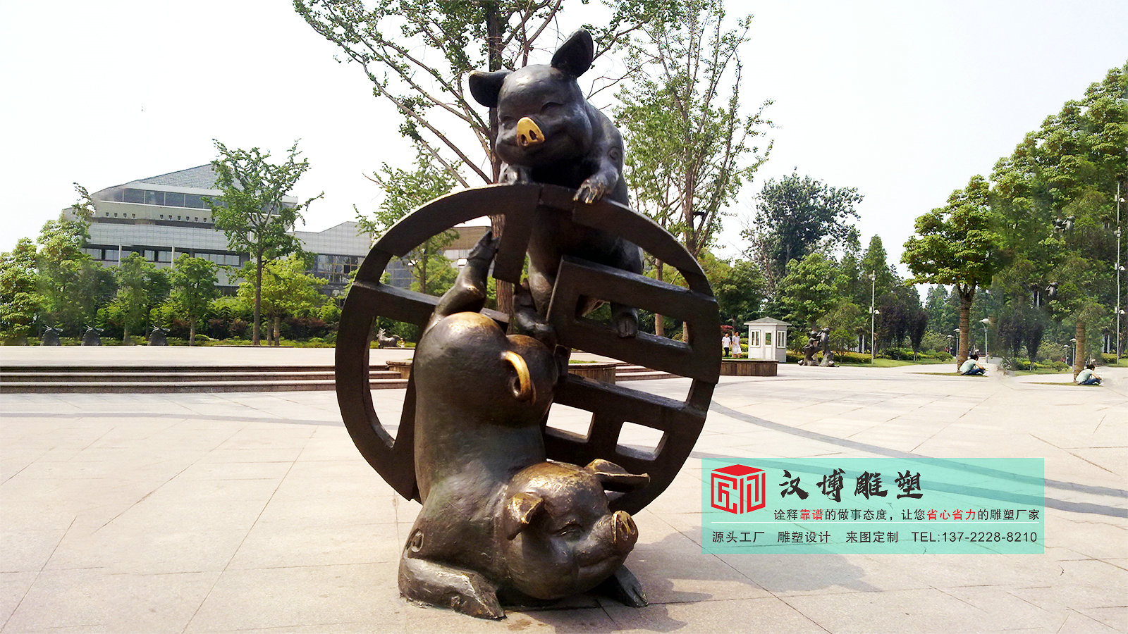 雕塑源頭工廠：各地?cái)[放的十二生肖雕塑意義解析