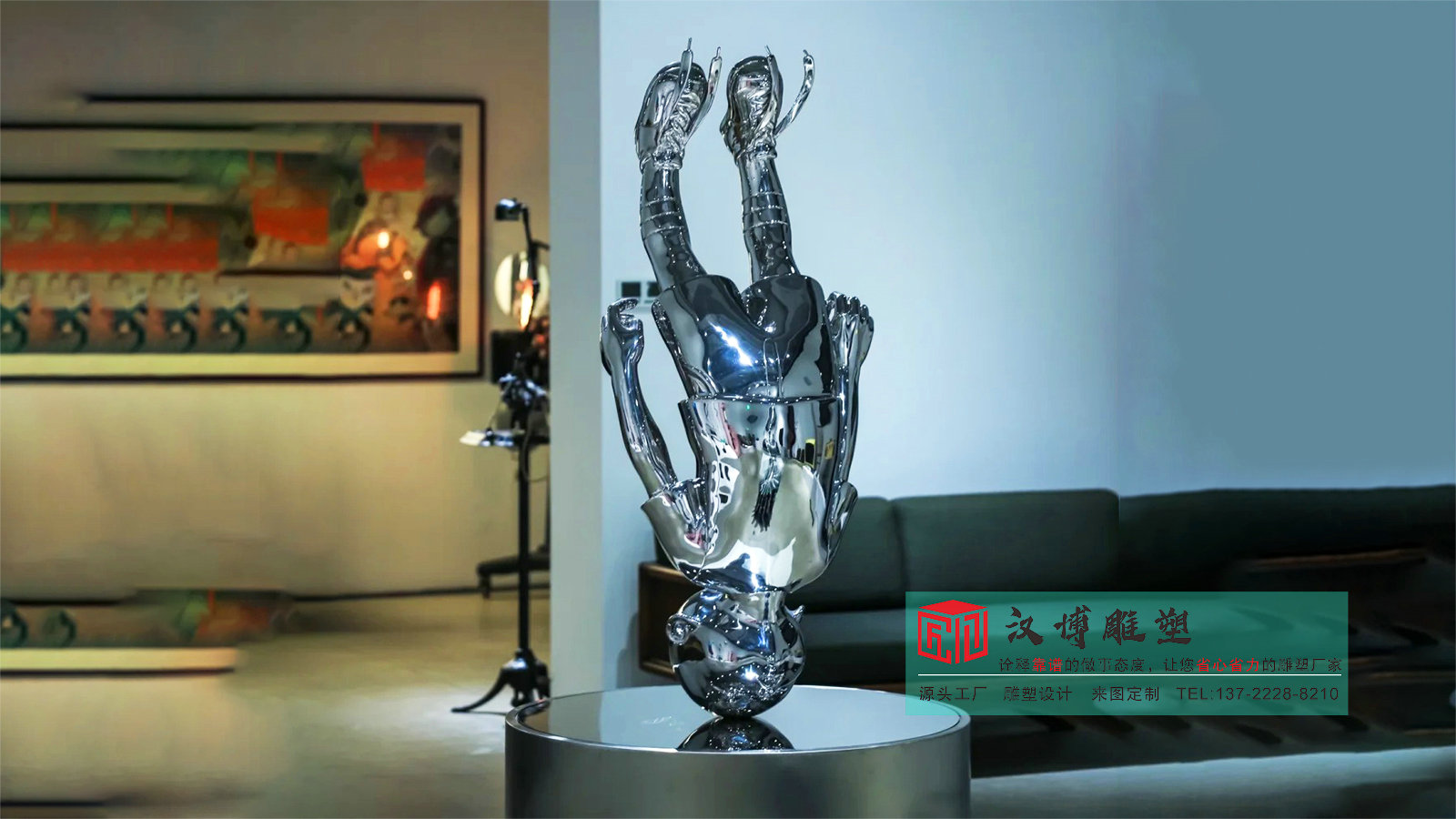 倒立小孩雕像加工工廠,金屬雕塑定制,雕塑藝術(shù)品定做